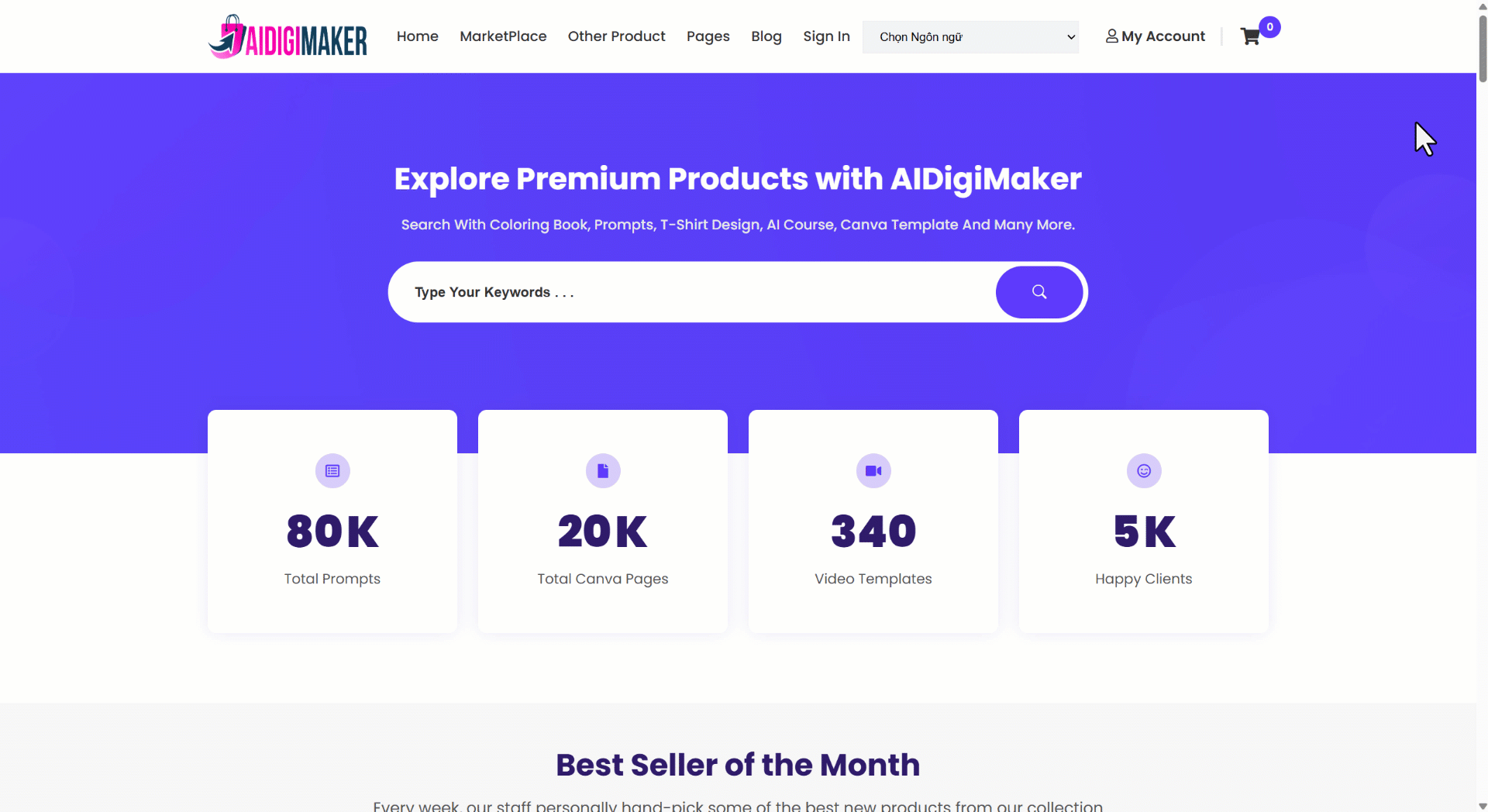 AIDigiMaker ai digital product creator
